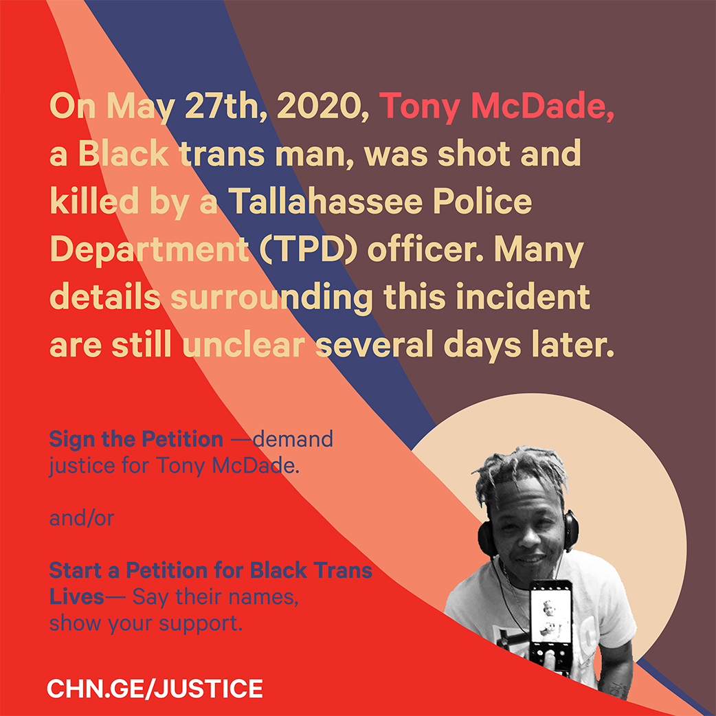 Justice for Tony McDade